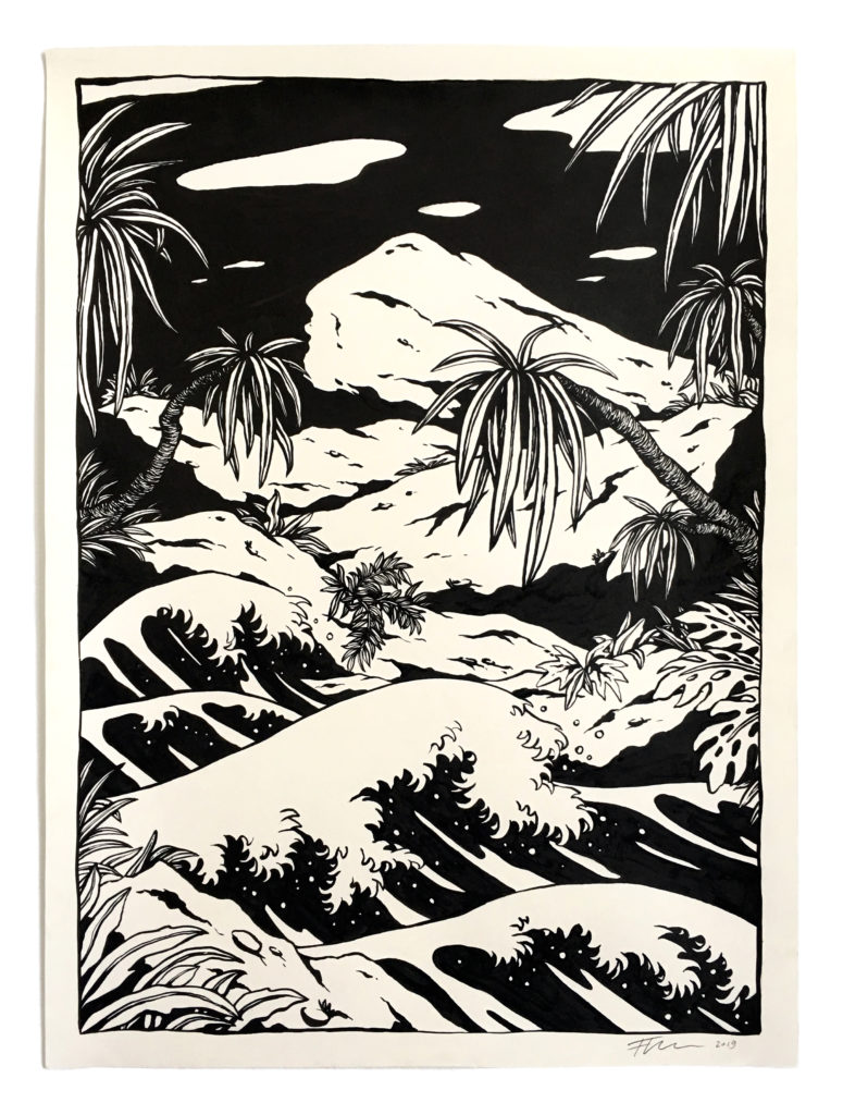 Very Wild River 45x61cm